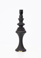 Table Lamp Base Black With Deco Finish